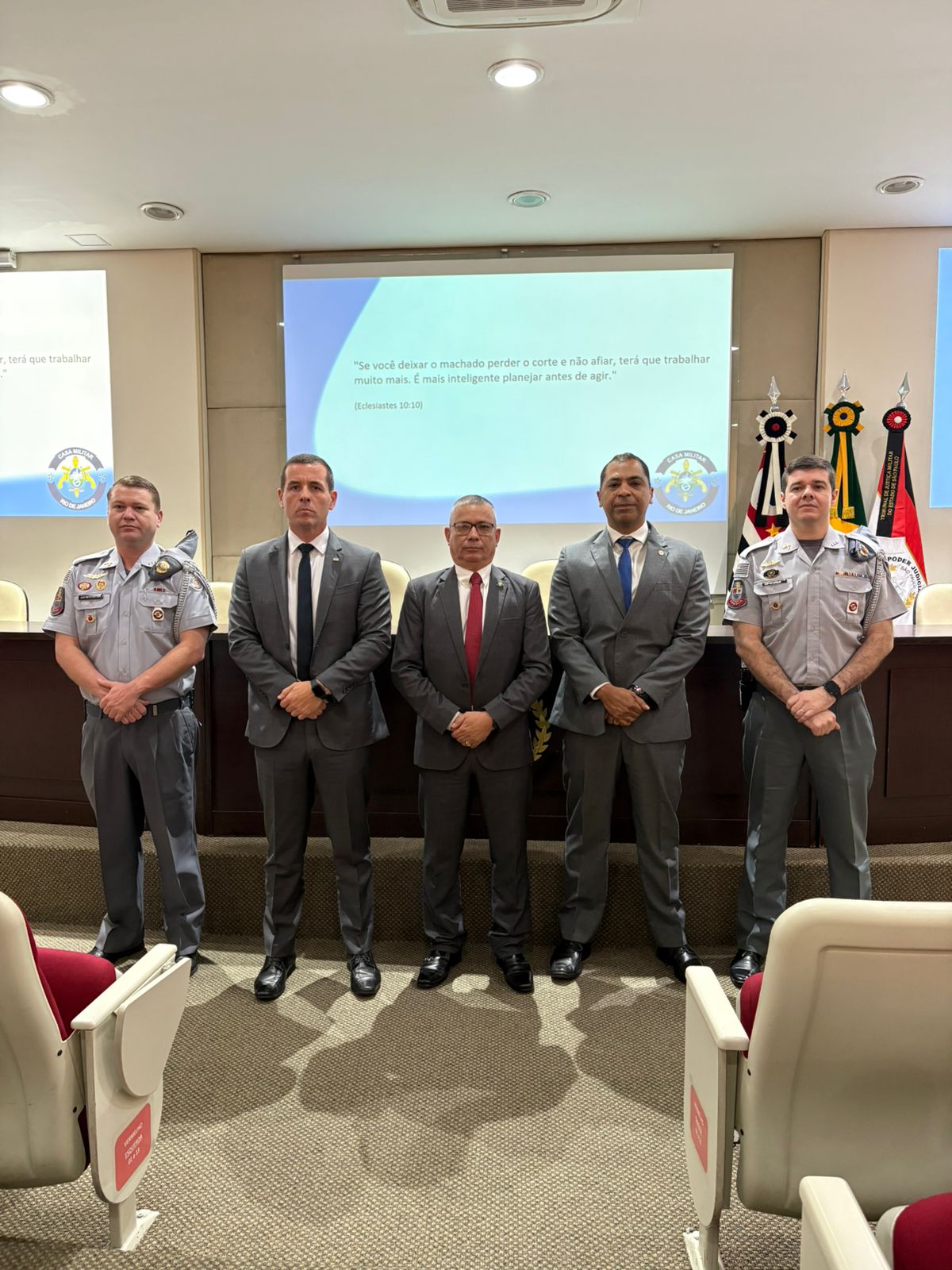 Palestra sobre “O Direito Militar e sua Jurisdição na Atividade de Segurança Institucional”