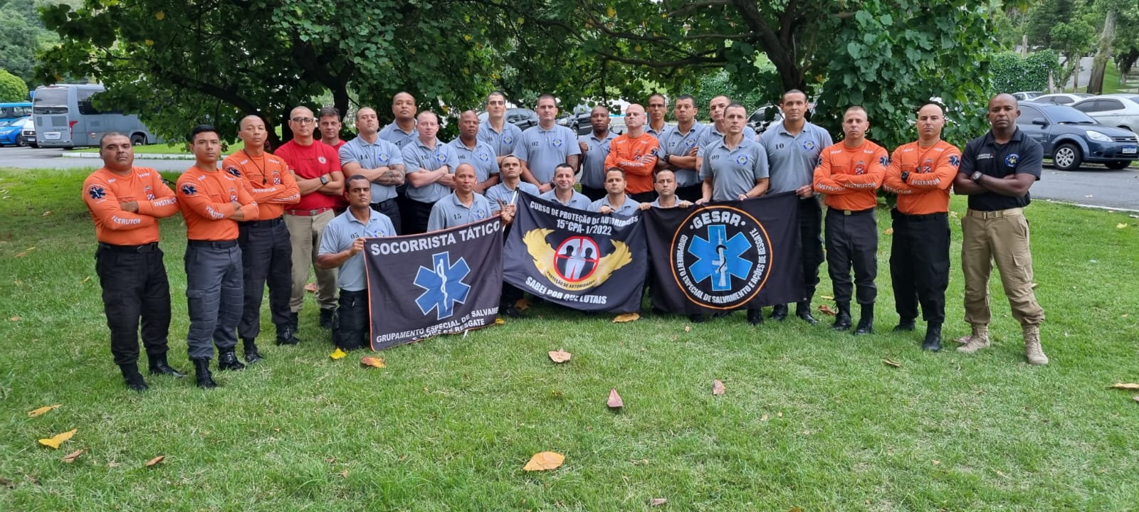 APH em combate curso de proteção de autoridades