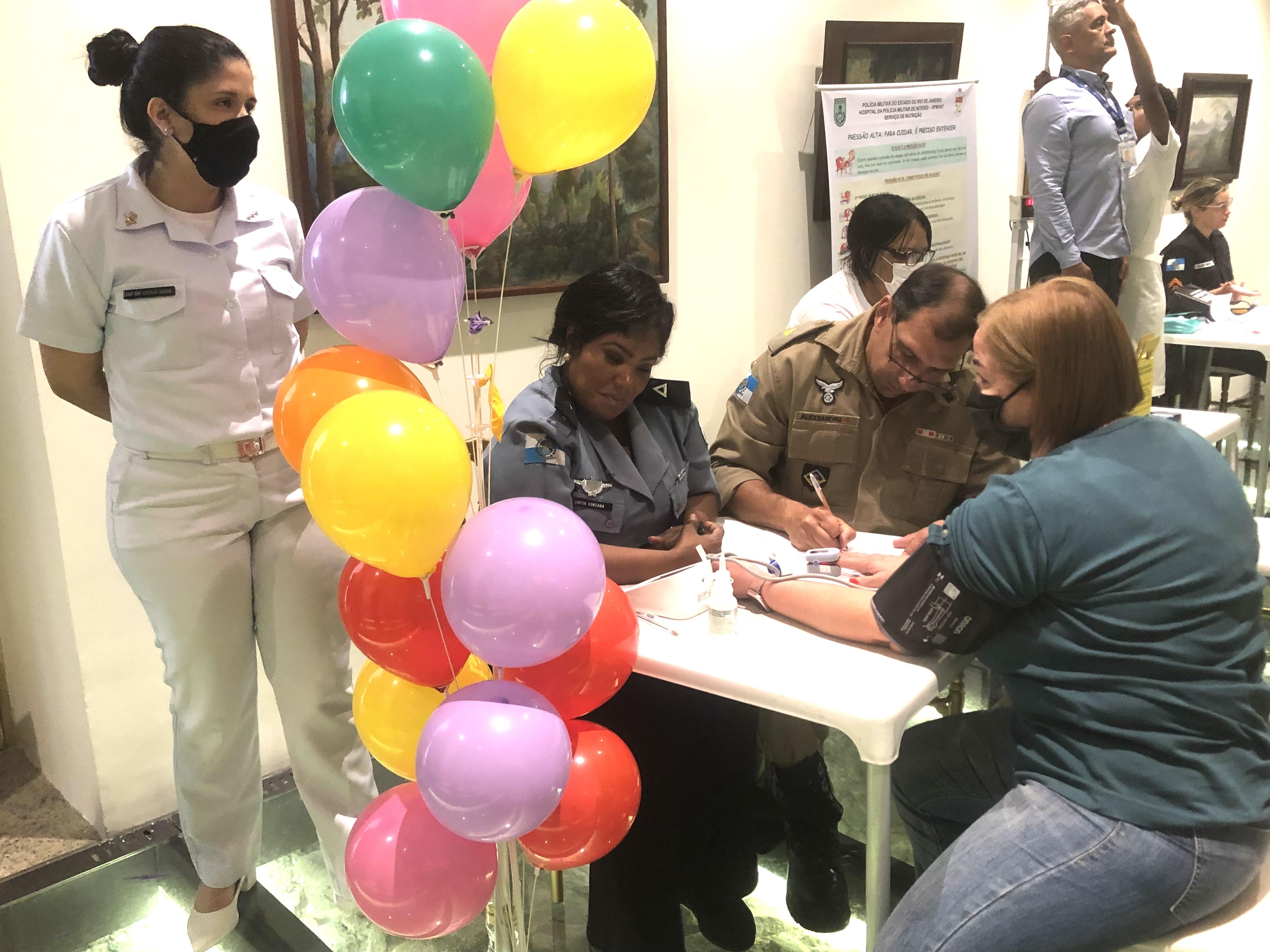 Ação de promoção de saúde palácio guanabara