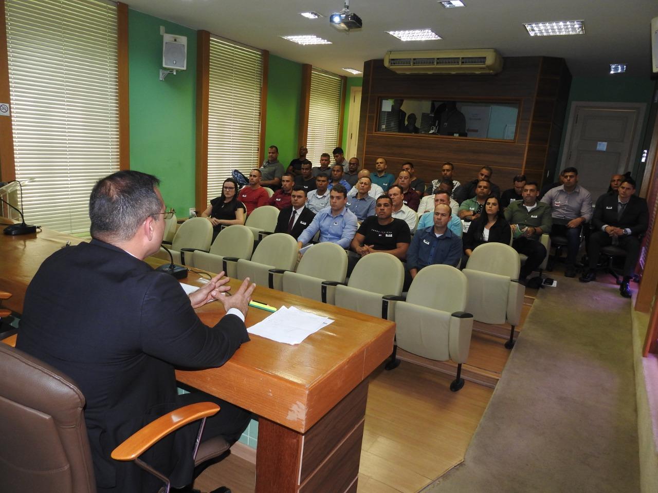 Chegada de novos agentes de segurança a Casa Militar!