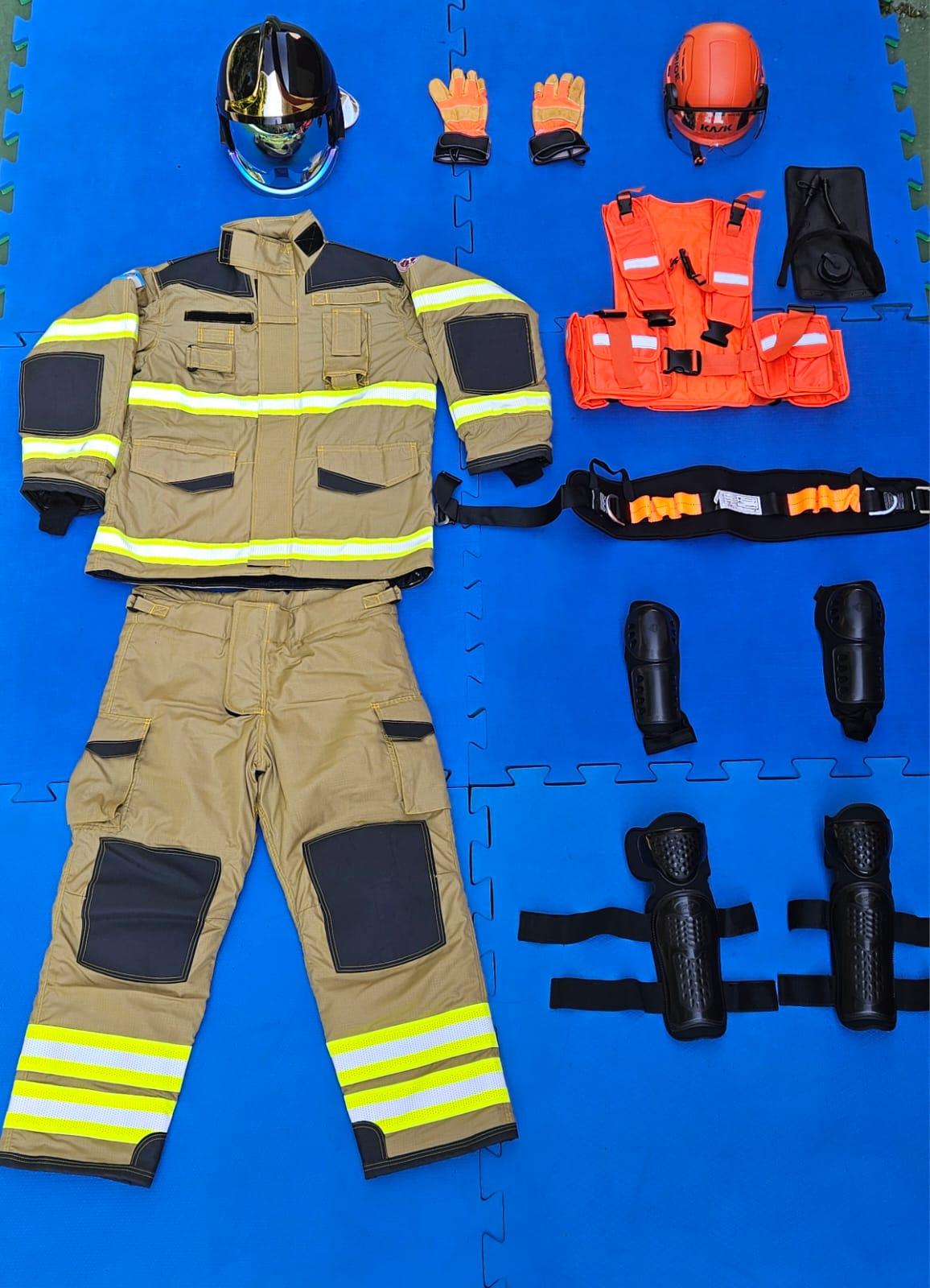 SAPREV recebe novos equipamentos de proteção individual para atividades de incêndio e busca e resgate (BREC)