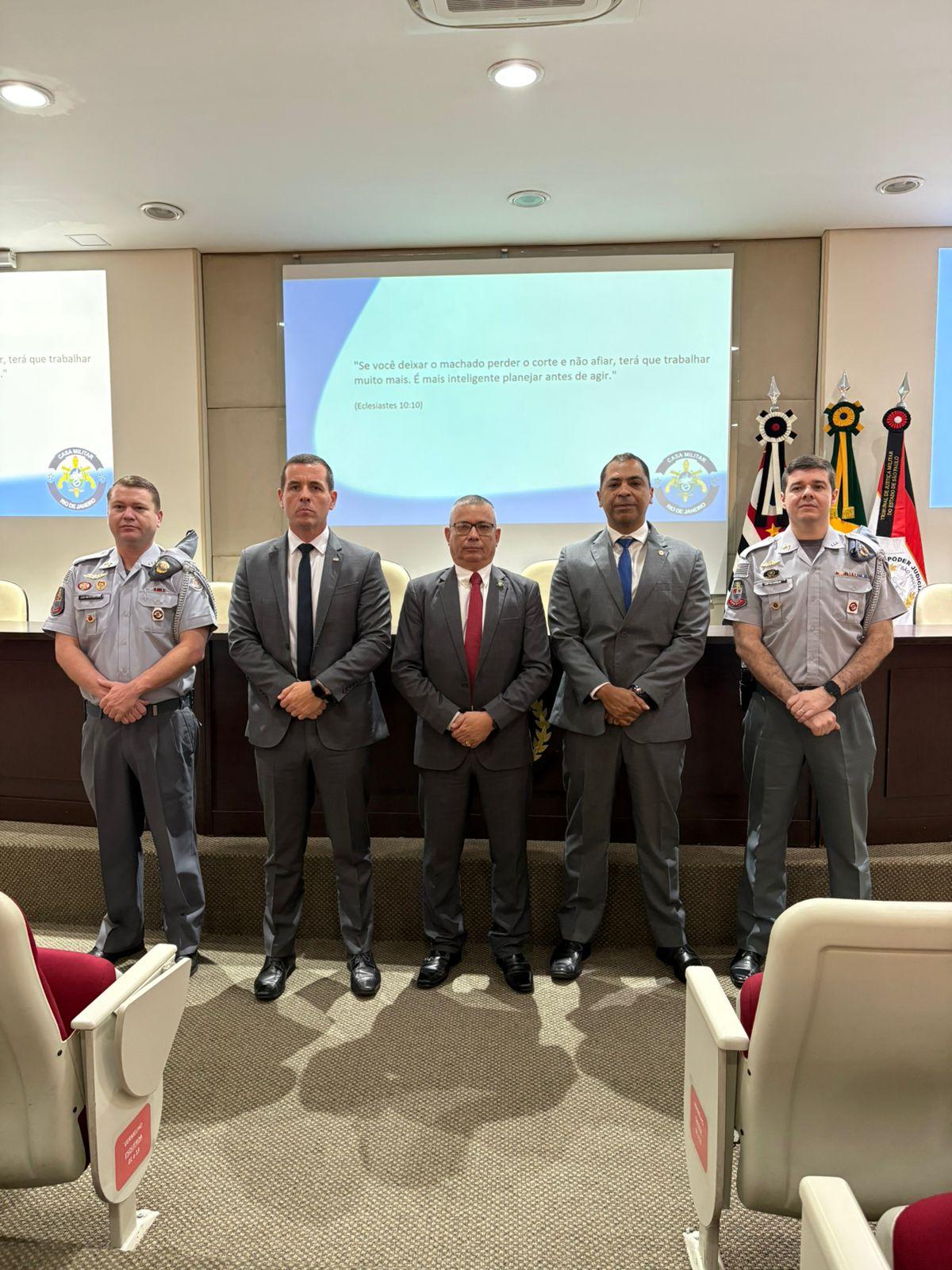 Palestra sobre “O Direito Militar e sua Jurisdição na Atividade de Segurança Institucional”