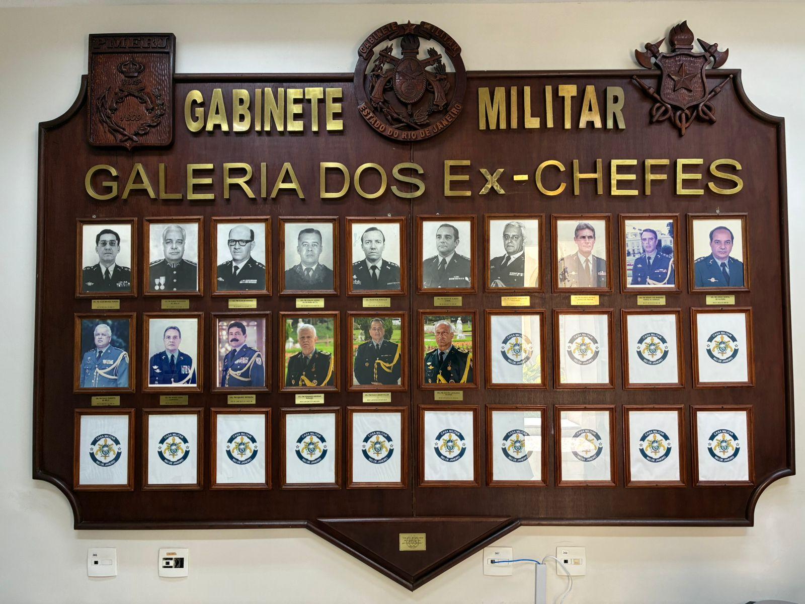 Reinauguração Galeria de Fotos Casa Militar