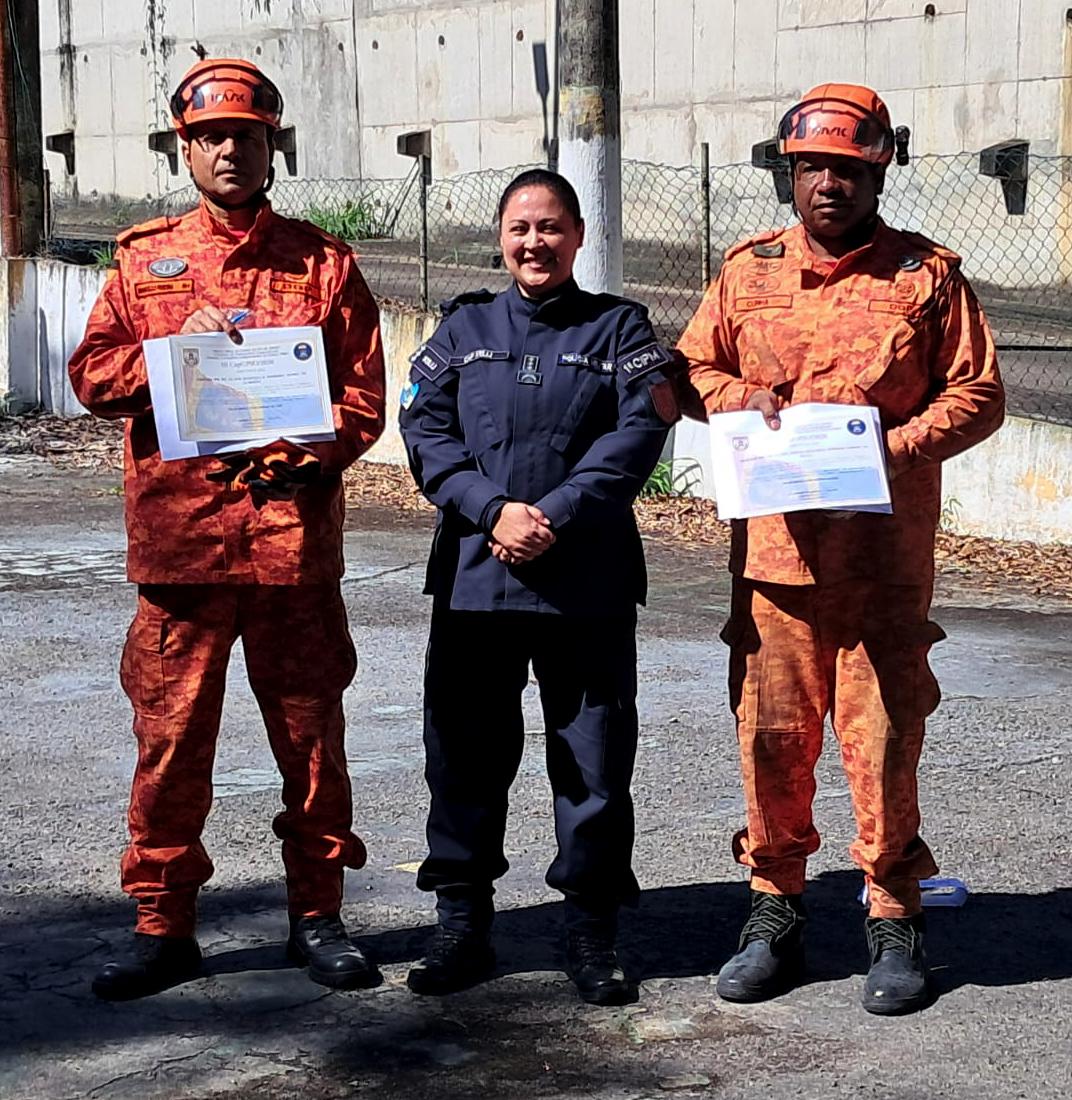 No dia 03 setembro do corrente ano, esta Subsecretaria Adjunta da Casa Militar de Prevenção a Risco, ministrou instrução de noções de Prevenção e Combate a Incêndio