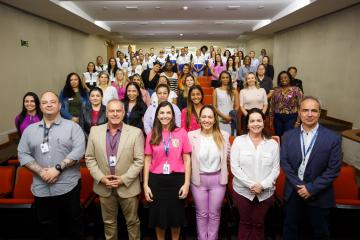 Palestra sobre Prevenção ao Câncer de Mama.