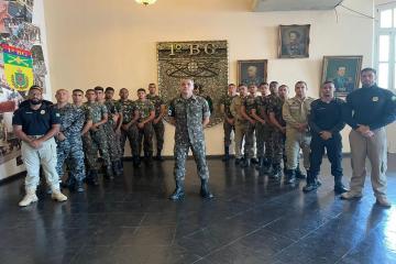 Solenidade de Formatura do Estagio de Segurança e Proteção de Autoridades Turmas 2022 do 1º Batalhão de Guardas – Batalhão do Imperador - EB.
